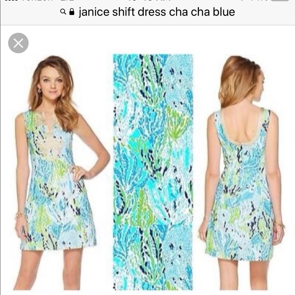 Lilly Pulitzer Janice Shift Dress size 14.